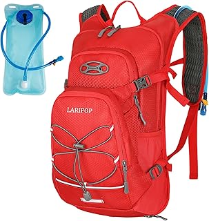 LARIPOP 18L Hydration Backpack with 2L Leak-Proof Water Bladder for Hiking Cycling Running Men Women product image