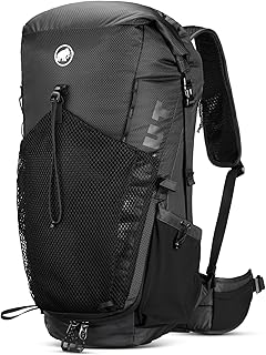 Mammut Spine Backpack – Unisex Outdoor Backpack for Hiking, Running, and Everyday Adventures, Black, 28-35L product image