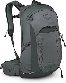 Osprey Talon 22L Men's Lightweight Hiking Backpack - Small Daypack for Travel & Camping, Phantom Grey/Dark Charcoal product image