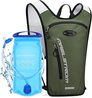Maelstrom Hydration Backpack, Hiking Backpack with 2L Water Bladder, Running Hydration Vest for Cycling Hiking Rave for Men Women product image