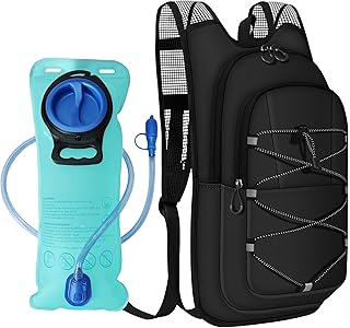 Hydration Backpack - Lightweight Water Backpack with 2L Water Bladder Bag, Running Hydration Vest Backpack for Men Women, Hydration Pack for Hiking, Cycling, Climbing MIYCOO product image