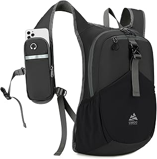 15L Small Hiking Backpack for Men Women Lightweight Packable Backpack Foldable Casual Daypack for Camping Travel Outdoor, Black product image