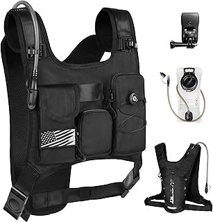 OUTSKIRT Hydration Backpack Vest Bag Lightweight Adjustable Pack with 2L Water Bladder Chest Bag for Hiking Cycling Hunting Climbing for Women and Men product image