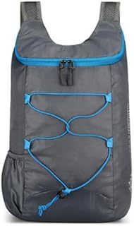 Lightweight and Thin Foldable Backpack, Climbing Bag, Hiking Daypack,15L Waterproof Travel Packable Rucksack (Gray) product image