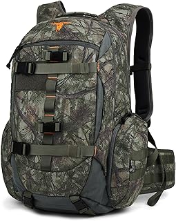 Mardingtop Camo Hunting Backpack for Bow Rifle Gun，Large Capacity Tactical Hunting Day Pack with Rain Cover for Hunting Camping Hiking product image
