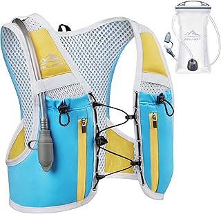 Zelvot Kids Hydration Backpack with Water Bladder, USA Original Patent, Adjustable Reflective Running Vest with 8 Pockets, Lightweight Kids Hiking Backpack for Boys & Girls product image