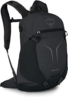 Osprey Sportlite 15L Lightweight Hiking Backpack for Men and Women - Everyday Hiking Bag - Travel Daypack, Raven Black product image