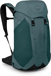 Osprey Hikelite LT 30L Hiking Backpack - Lightweight Travel Daypack with Rain Cover for Men and Women, Cascade Blue product image