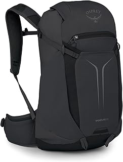 Osprey Sportlite 22L Lightweight Hiking Backpack for Men and Women - Everyday Hiking Bag - Travel Daypack, Raven Black product image
