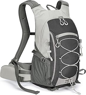 25L Hiking Backpack with Rain Cover Lightweight Hiking Daypack for Travel Camping Outdoors Knapsack for Men Women (Black) product image