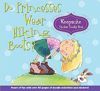 Do Princesses Wear Hiking Boots?: Keepsake Sticker Doodle Book product image