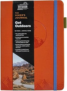 The Hiker's Journal: | Hiking Journal | Hiking Journal For Women | Hiking Trail Log Book (Outdoor Journals) product image