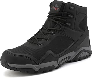NORTIV 8 Men's Mid Waterproof Hiking Boots Outdoor Lightweight Trekking Mountaineering Camping Shoes product image
