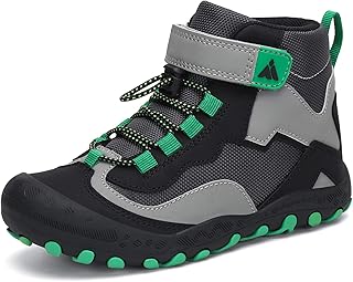 Mishansha Kids Water Resistant Hiking Boots, Boys Girls Anti Collision Anti-Skid Athletic Outdoor Adventure Trekking Shoes product image