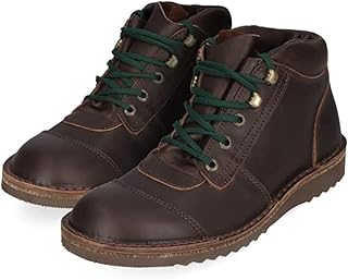 JIM GREEN Men's African Ranger Boots Lace-Up Water Resistant Full Grain Leather Work or Hiking Boot product image