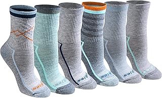 Dickies Women's Dri-tech Advanced Moisture Wicking Mid-crew Socks, Available in M-l (6, 12 Pairs) product image