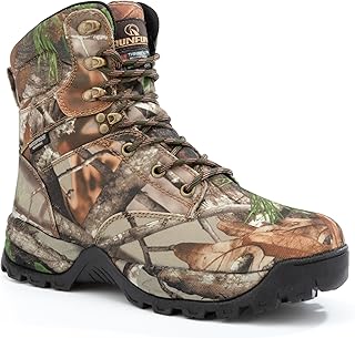 Men's 7" Waterproof Lightweight Hunting Boots Insulated Non-slip Hiking Boot, 200g Thinsulate product image
