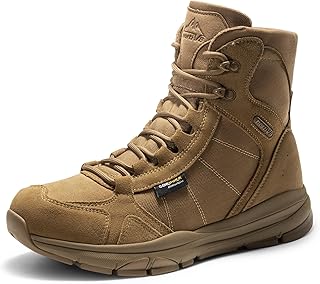 NORTIV 8 Men's Lightweight Military Tactical Work Boots Outdoor Hiking Motorcycle Combat Boots product image