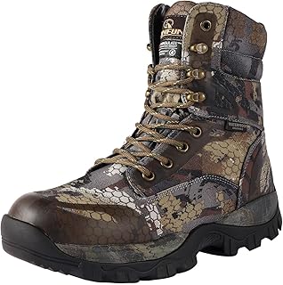 Men's Hunting Boots Waterproof Hiking Boots Insulated Work Boot, 8" Lightweight Breathable Outdoor Shoes, 400g Insulation product image