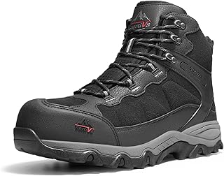 NORTIV 8 Waterproof Steel Toe Boots for Men Slip Resistant Safety Industrial Boots Paladin-Steel product image