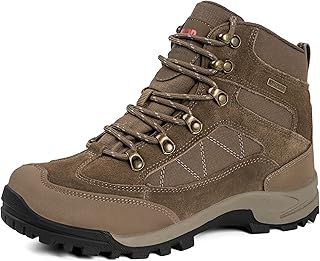 R CORD Hiking Boots Women Waterproof Ankle Support Womens Hiking Boots Backpacking Boots Breathable Non-slip Womens Hiking Shoes Durable Boots for Outdoors product image