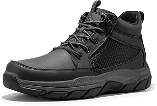 NORTIV 8 Men's Hiking Boots Lightweight Fashion Casual Chukka Ankle Boots Elevation product image