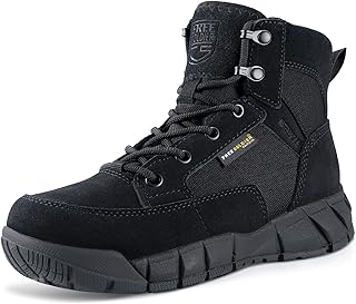 FREE SOLDIER Hiking Work Boots Women's Tactical Boots 6 Inches Lightweight Waterproof Military Boots Outdoors Desert Boots product image