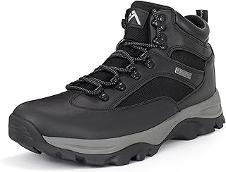 Men's Waterproof Hiking Boots Outdoor Backpacking Boot Relaxed Fit Lightweight Size 7-13.5 product image