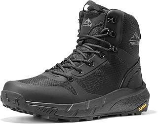 Men's Military Tactical Boot Lightweight Comfortable Boots for Work All Day Side Zipper Motorcycle Combat Hiking Boots Metrostrike(8-9 Inches) product image