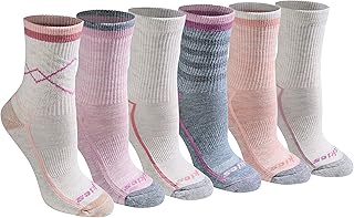 Dickies Women's Dri-Tech Advanced Moisture Wicking Mid-Crew Socks, Available in M-L (6, 12 Pairs) product image