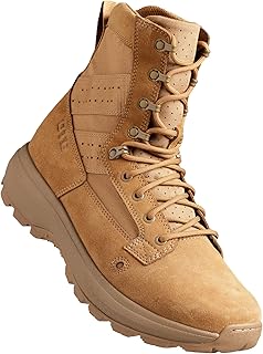 M-Flex 8 Tactical Boots for Men and Women - Lightweight, Durable, Waterproof Military & Combat Boots with Slip-Resistant Sole, Coyote product image