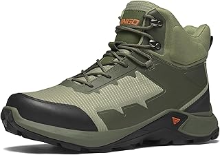 NINGO Men's Hiking Boots, Waterproof All-Terrain Hiking Shoes, Breathable Lightweight Outdoor Ankle Boots for Trekking, Backpacking, Walking, Mountaineering product image