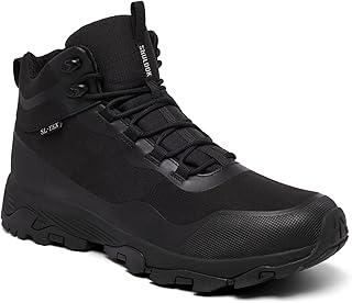 SHULOOK Men's Waterproof Hiking Boots Outdoor Lightweight Breathable Trekking Camping Mountaineering Shoes product image