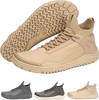 Hike Avara Trek Barefoot Hiking Shoes – Non-Slip & Trail-Grip Hiking Boots for Women Men | Zero-Drop Minimalist Outdoor Shoes with High-Cut Ankle Support for Trekking, Camping & Mountain Trails product image