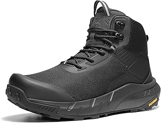Men's Waterproof Military Tactical Work Boots Leather Motorcycle Combat Lightweight Non-Slip Hiking Boots for Men VaporGuard product image