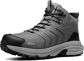 NORTIV 8 Men's Waterproof PRO Hiking Boots Lightweight Outdoor Trekking Camping Climbing Shoes for All Day Comfort Armadillo FieldLite product image