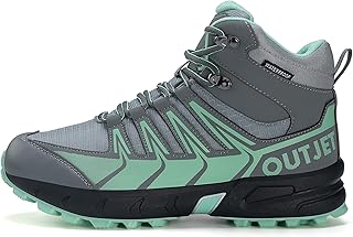 Women's Waterproof Hiking Boots Lightweight Comfortable Non-Slip Outdoor Walking Trekking Trails Boot product image