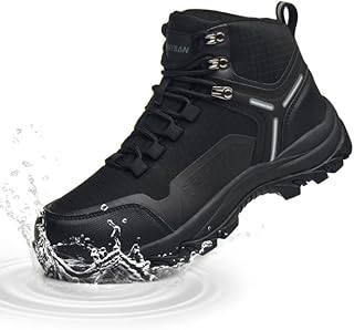 Waterproof Women's Hiking Boots with Wide Toe Box Lightweight Non-Slip Grip Ankle Support, Durable Comfort for Trekking, Trail Running, and Outdoor Adventures product image