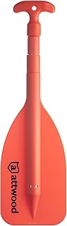 Attwood Emergency Telescoping Paddle for Boating, Orange product image