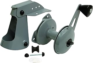 Attwood 13710-4 Anchor Lift System, Lifts and Drops Anchor, Heavy-Gauge Steel, Self-Lubricating Nylon Wheels product image