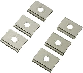 YakAttack FeelFree UniTrack Adapter – 6 Pack | 1/2" MightyBolt & T-Bolt Compatibility | Works with RAM & Scotty Accessories | for FeelFree, Jonny Boats, Seastream, 3 Waters Kayaks | Made in USA product image