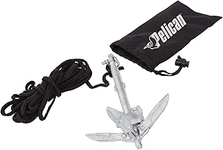 Compact Anchor Kit for Kayak, Canoe, SUP, Inflatables or Small Boats, Foldable Storage Bag, Ideal for Fishing Kayak Boating product image