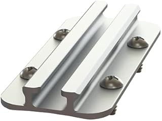 YakAttack GT175 Generation II GearTrac - Size Options | Heavy-Duty Silver Kayak Surface Mount Track | Accessory Mounting | Topside Installation | Compatible with 1/2" Wide Track Hardware product image