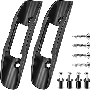 Kayak Paddle Holder Clips(Including Screws),Deck Mounted Universal Kayak Paddle Clip & Fishing Net Clip product image