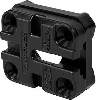 YakAttack MightyMount II with FullBack Backing Plate | Low Profile Kayak Accessory Mount with Hardware | Compatible with LockNLoad Rod Holders, Fish Finder Mounts & T-Bolt Accessories | Made in USA product image