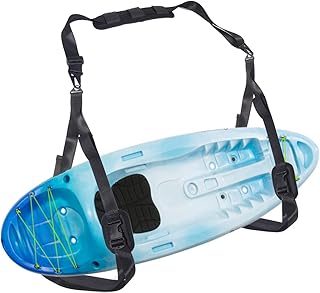 Kayak Carry Strap Adjustable Sup Canoe Stand UP Paddle Loop Surfboard Carrying Belt with Shoulder Strap product image