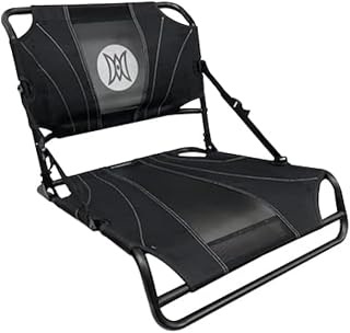 Perception Kayak Frame Seat Replacement - Lawn Chair Style Seat for Outlaw, Pescador Pro, Black/Gray,One Size,9800913 product image