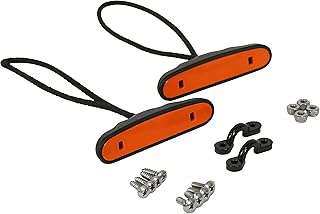 Pelican Sport - Kayak Handles Kit - Electric Blue - Strong and Durable - Carry Handles - Heavy Duty Nylon Eye Straps - Pack of 2 - Comes with Installation Hardware product image