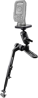 Kayak Fish Finder Mount with Transducer Mounting Arm, 1.5" Ball Marine Electronic Mount for Boat Track, Universal Mounting Plate, Compatible with Scotty, Lowrance, Garmin Fish Finders product image
