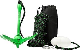 Boat Anchor 3.5 lb Folding Anchor, Grapnel Anchor Kit for Kayaks, Canoes, Paddle Boards product image
